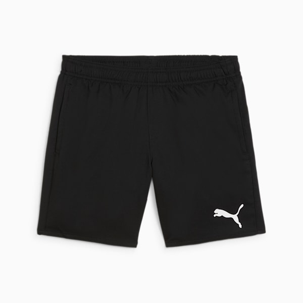 PUMA Boys' Mid-Cut Swim Shorts, black, extralarge
