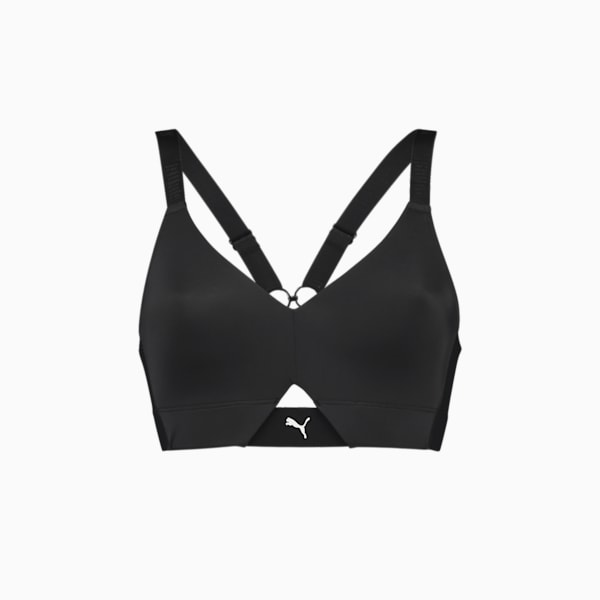 PUMA Women's Sporty Padded Top, black, extralarge-GBR