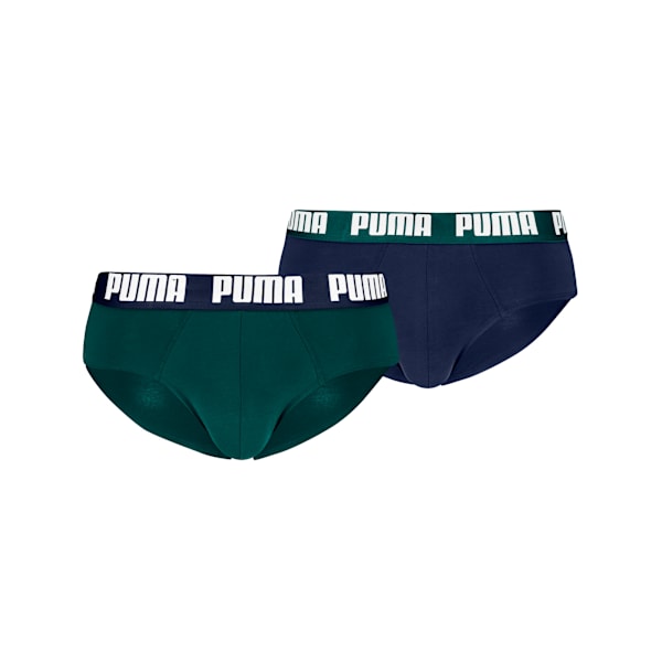 Briefs Men (2-Pack), green / blue, extralarge