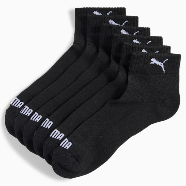Quarter Socks (3 Pack) Unisex, black, extralarge