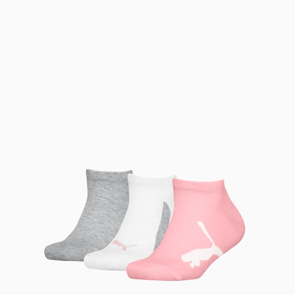 Sneaker Socks Youth (3-pack), pink / grey, extralarge-GBR