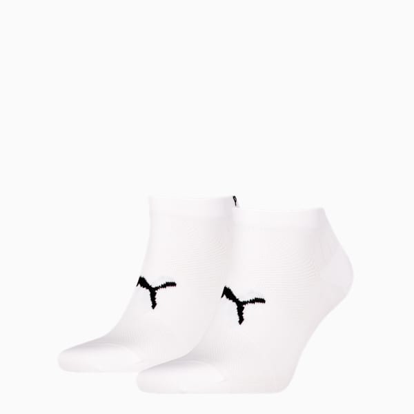 PUMA Unisex Sneaker Socks 2 pack, White, extralarge-GBR