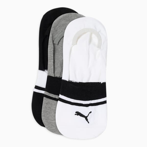 Heritage Footie Socks Pack of 3, black / white / MGH, extralarge-IND