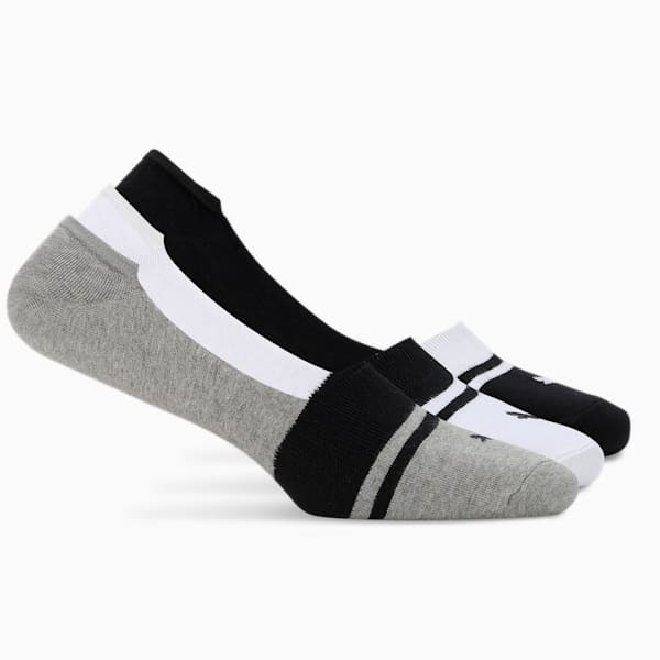 Heritage Footie Socks Pack of 3, black / white / MGH, extralarge-IND