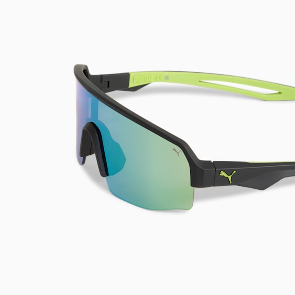 Performance Running Lite Sunglasses, BLACK-BLACK-GREEN, extralarge