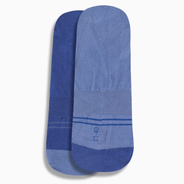 Footie Socks Pack of 2, Royal Sapphire/Intense Lavender, extralarge-IND