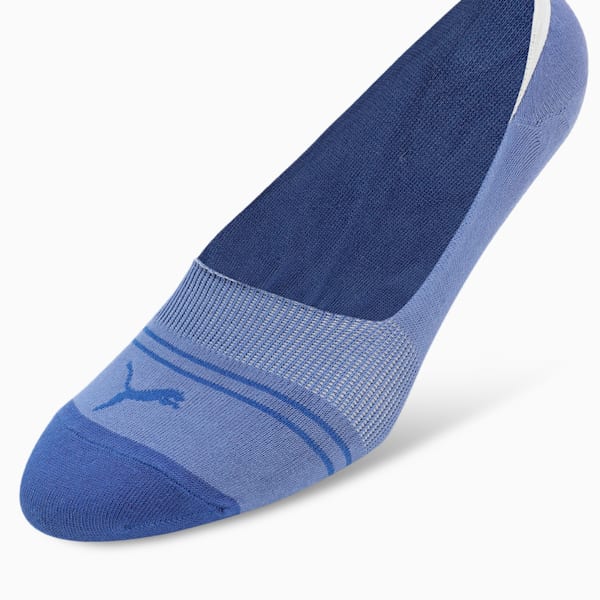 Footie Socks Pack of 2, Royal Sapphire/Intense Lavender, extralarge-IND