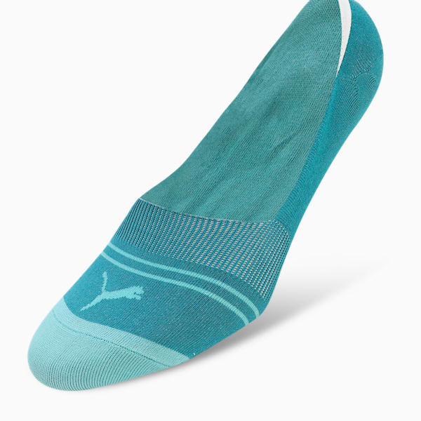 Footie Socks Pack of 2, Green Lagoon/Mint, extralarge-IND