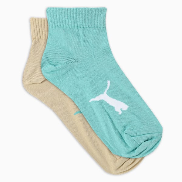 Quarter Socks Pack of 2, Porcelain- Pristine, extralarge-IND