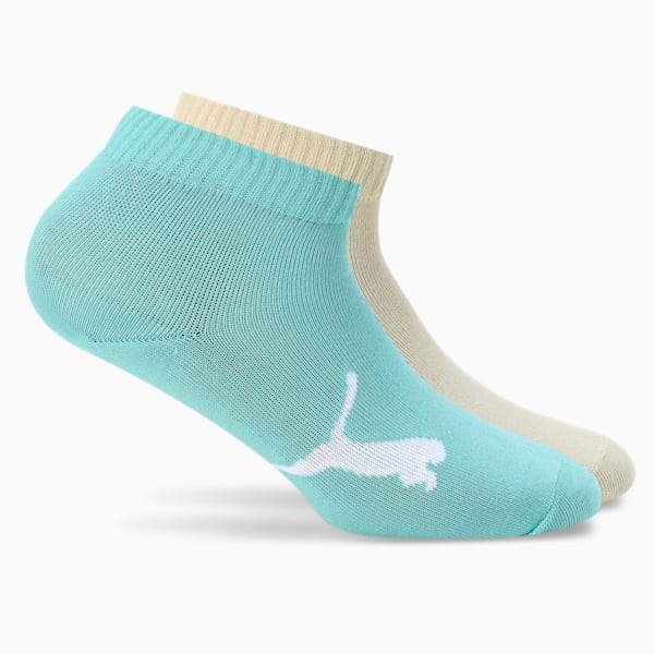 Quarter Socks Pack of 2, Porcelain- Pristine, extralarge-IND