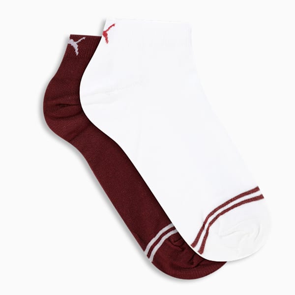 Sock, White/Intense Red, extralarge-IND