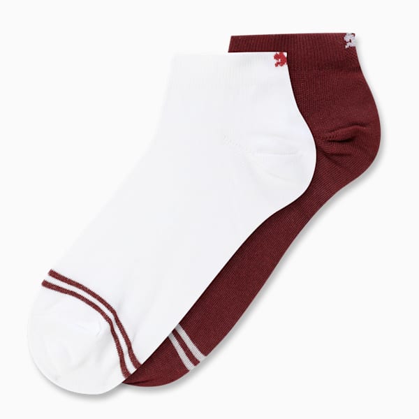 Sock, White/Intense Red, extralarge-IND