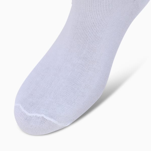Sneakers Socks Pack of 2, Vibrant Orange- Puma White, extralarge-IND