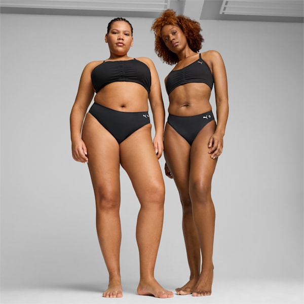 PUMA x Modibodi Seamfree Active Bikini Brief Moderate-Heavy, Black, extralarge