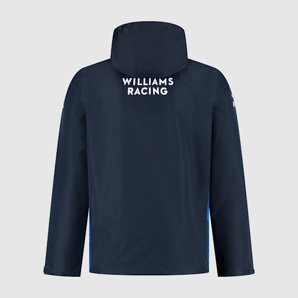 Chamarra impermeable para hombre réplica Williams Racing 2025, NAVY, extralarge
