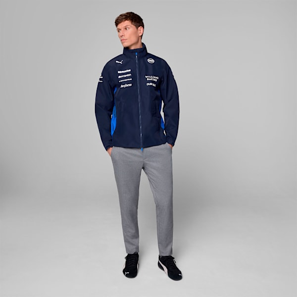 Williams Racing 2025 Replica Men's Rain Jacket, NAVY, extralarge