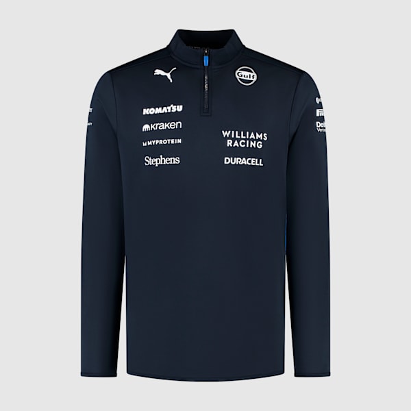 Williams Racing 2025 Replica 1/4 Zip Top Men, NAVY, extralarge-GBR
