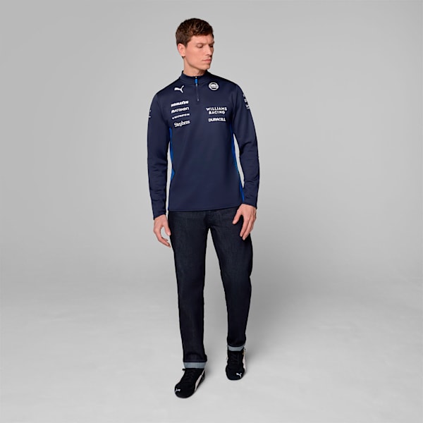 Williams Racing 2025 Replica 1/4 Zip Top Men, NAVY, extralarge-GBR