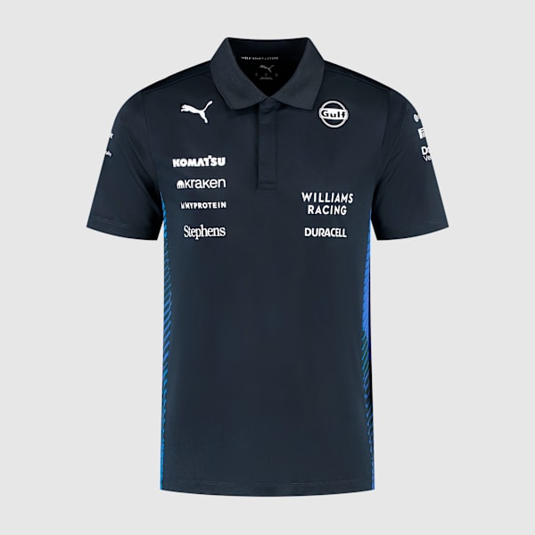 Polo para hombre réplica Wiliams Racing 2025, NAVY, extralarge