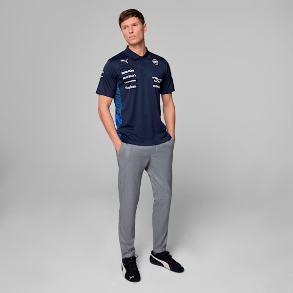 Wiliams Racing 2025 Replica Men's Polo, NAVY, extralarge
