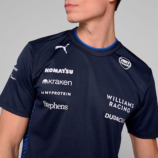 Williams Racing 2025 Replica Men's Tee, NAVY, extralarge