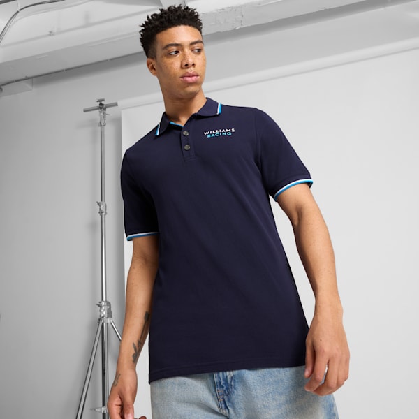 Polo para hombre Williams Racing Motorsport, NAVY, extralarge