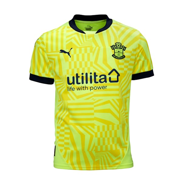 Southampton F.C. 24/25 Away Kit Youth, Fizzy Yellow-Peacoat, extralarge-GBR