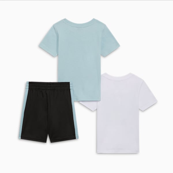 3-Piece PUMA Logo Toddlers' Set, PUMA WHITE, extralarge