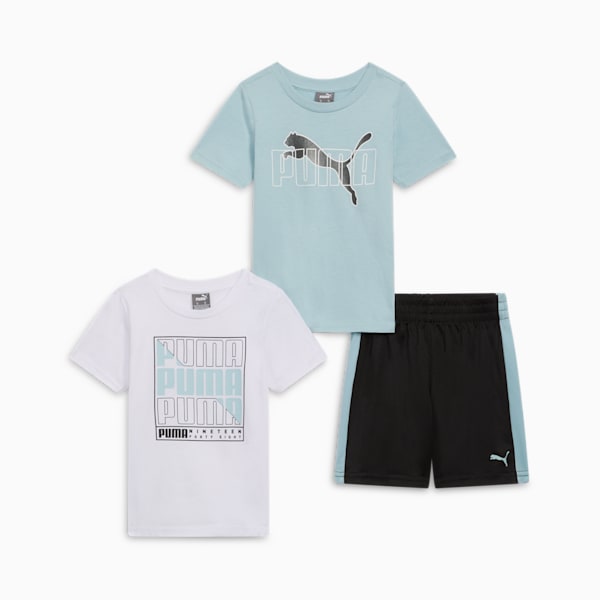 Conjunto de 3 piezas para niños PUMA Logo, PUMA WHITE, extralarge