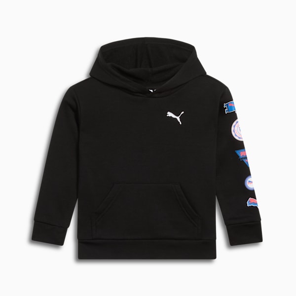 Chandail à capuchon CAMO CAMPUS Enfant, PUMA BLACK, extralarge