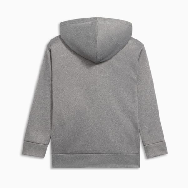 Amplified Little Kids' Zip-Up Hoodie, CHARCOAL HEATHER, extralarge