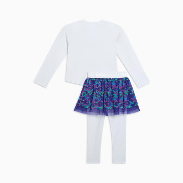 PUMA x GABBY'S DOLLHOUSE Little Kids' 2-Piece Set, SILVER MIST, extralarge