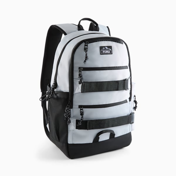 PUMA Hurdle Backpack, GREY/BLACK, extralarge