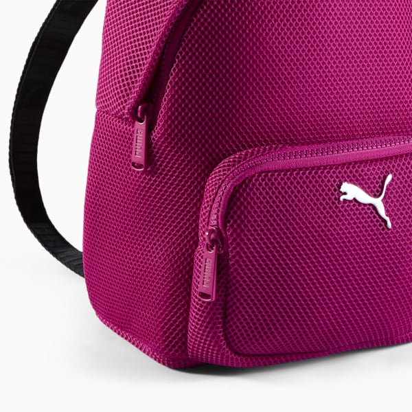 PUMA Mini Aura Women's Backpack Bag, DARK PINK, extralarge