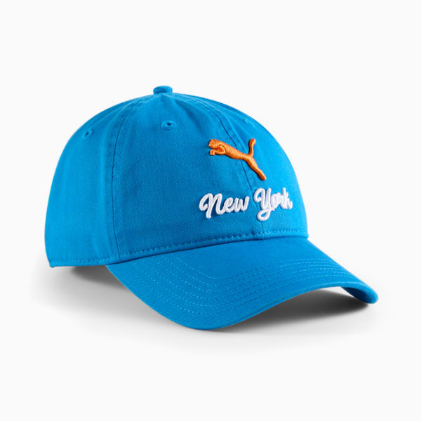 PUMA NYC JumpCat Cap, MEDIUM BLUE, extralarge