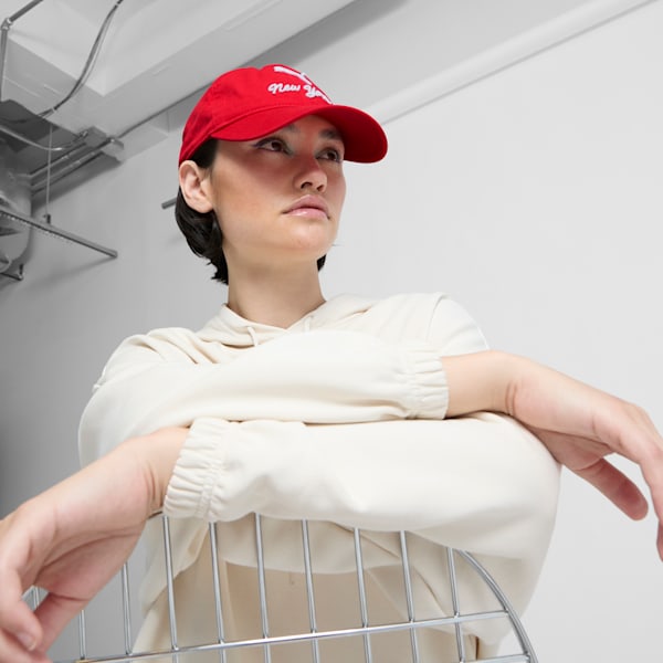 PUMA NYC JumpCat Cap, RED, extralarge