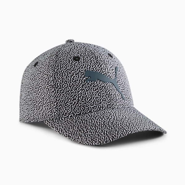 PUMA Long Run Cap, BLACK/WHITE, extralarge