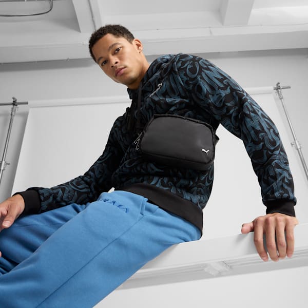 PUMA Iconic Waist Bag, BLACK, extralarge