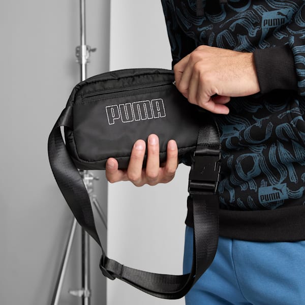 PUMA Iconic Waist Bag, BLACK, extralarge