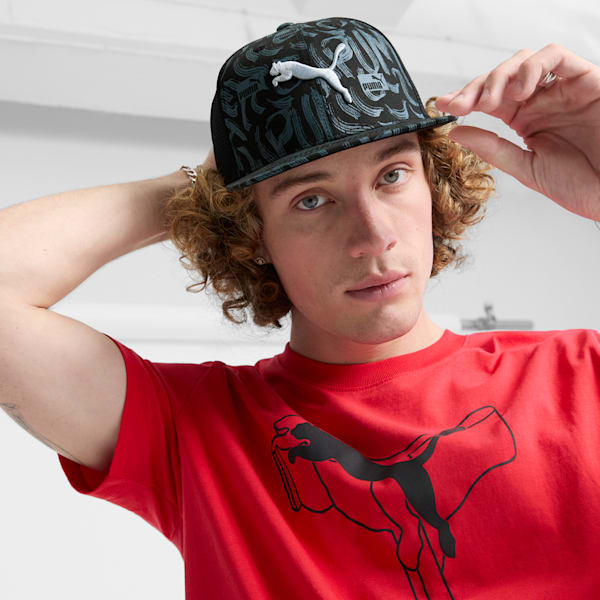 Revival Trucker Cap, BLACK, extralarge