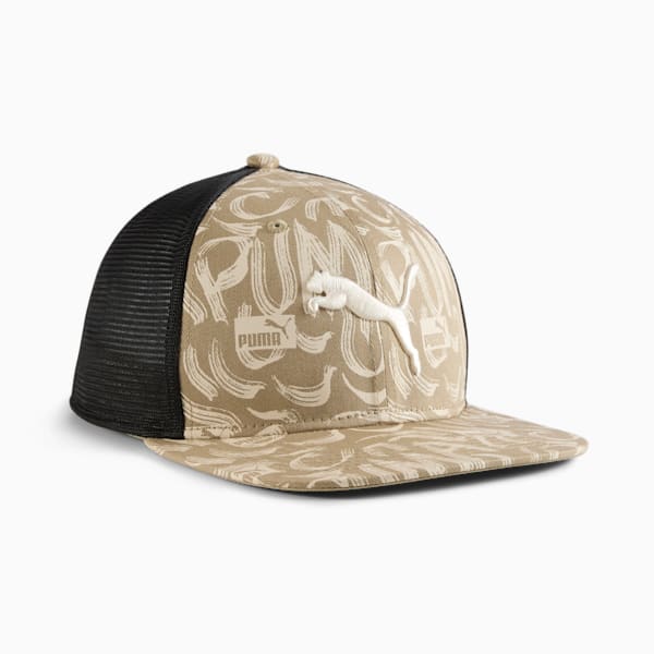 Revival Trucker Cap, TAUPE, extralarge