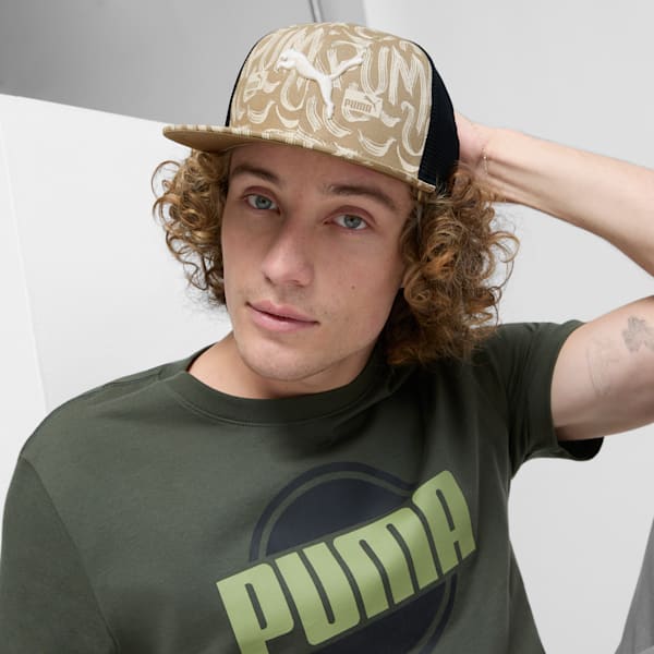 Revival Trucker Cap, TAUPE, extralarge