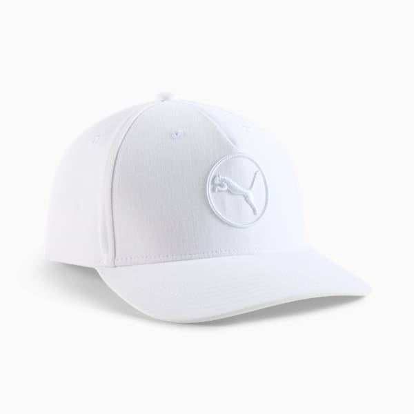 Generate Flat Brim Cap, WHITE, extralarge