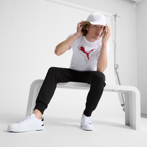 Generate Flat Brim Cap, WHITE, extralarge