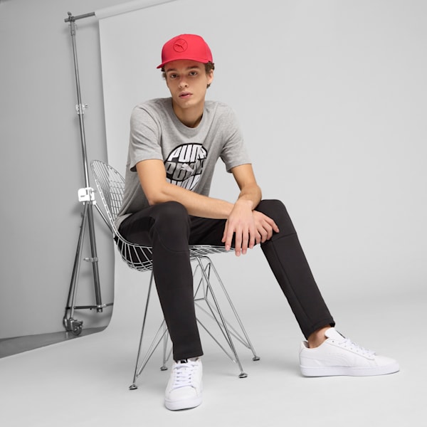 Gorra con visera plana Generate, RED, extralarge