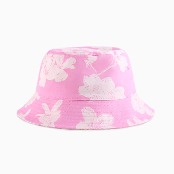 Gorra de pescador Floral para mujer PUMA, DAKR PINK, extralarge