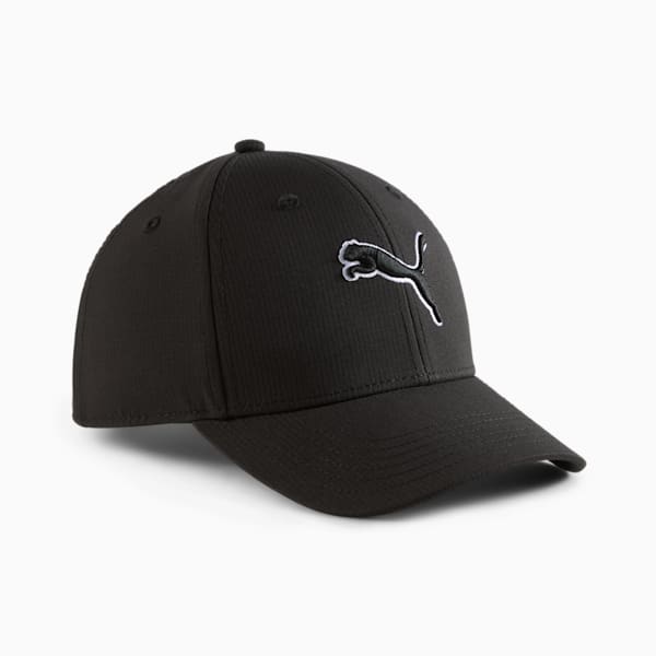 Gorra ajustable para niños grandes Dillon PUMA, BLACK/WHITE, extralarge