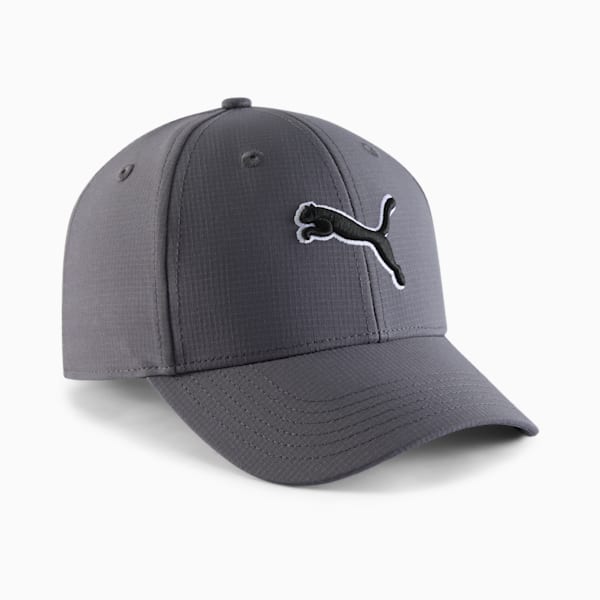 Gorra ajustable para niños grandes Dillon PUMA, DARK GREY, extralarge