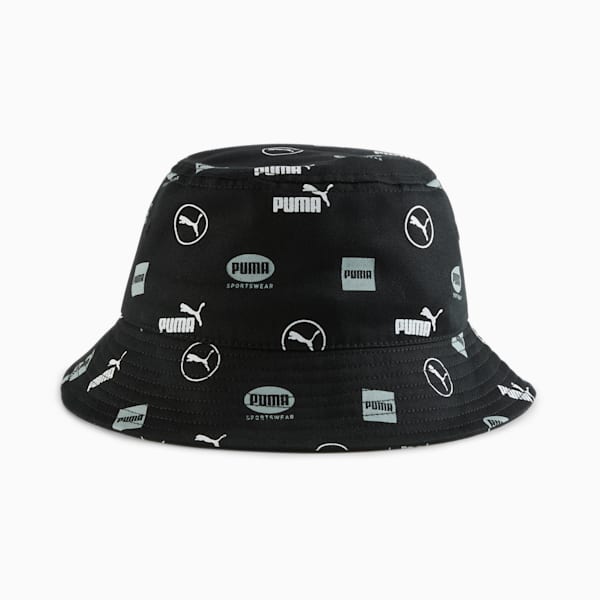 Big Kids' Bucket Cap, BLACK, extralarge