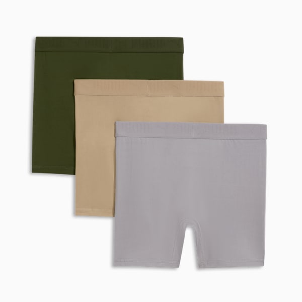 Men's Ultra Soft Boxer Briefs (3 Pack), OLIVE / KHAKI, extralarge